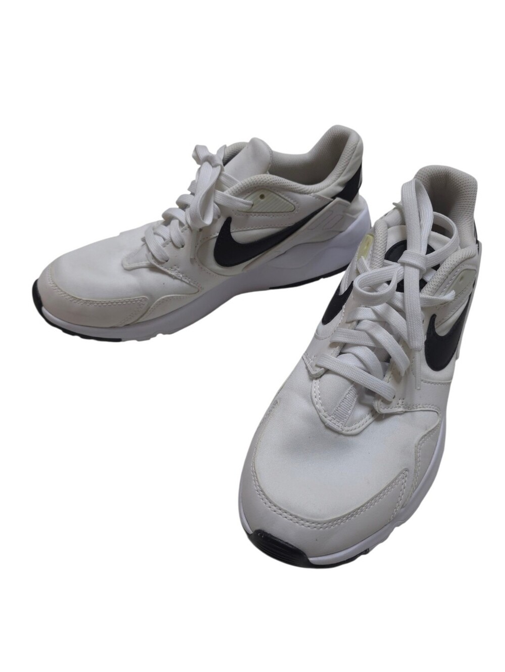 Nike Men's Huarache White & Black Running Sneakers